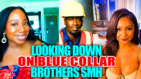 Modern Women Eboni K. Williams & Kimberly Nicole Foster LOOKS DOWN On Blue Collar Brothers - SMH!