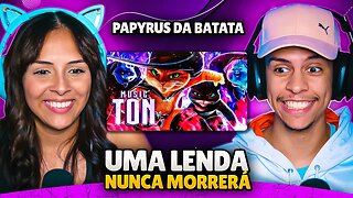 PAPYRUS DA BATATA - A Lenda Não Morrerá | Gato de Botas 2 | [React em Casal] 🔥