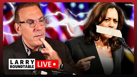 Kamala REJECTS Debates?! She CAN’T SPEAK, GHOSTS Reporters! | Larry Roundtable