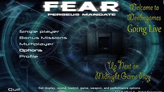 F.E.A.R. Perseus Mandate Game Play 4-1