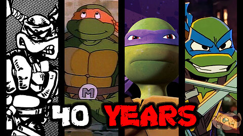 Celebrating 40 Years of Teenage Mutant Ninja Turtles