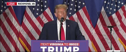 President Donald Trump Richmond, Virginia Rally 3/2/24