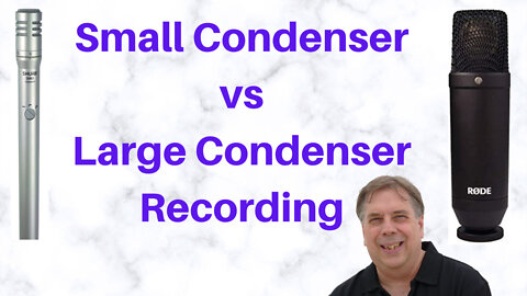 SM81 Small Condenser Mic vs NT1 Large Condenser Mic - Compare Acoustic Guitar Recordings