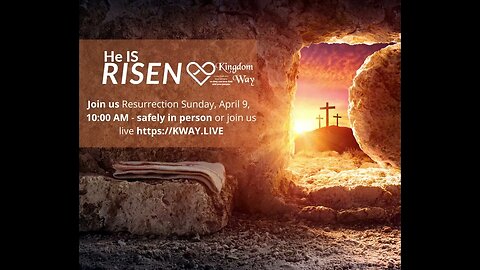 Coming Resurrection Sunday - He IS Risen