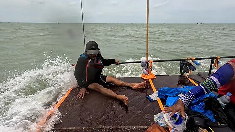 Gagal Mancing Gegara Badai Ombak Tinggi Tiba- Tiba Datang | Pantai Plentong Sukra Indramayu