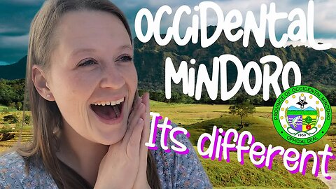 Our First trip to Occidental Mindoro Philippines | what we do behind the scenes