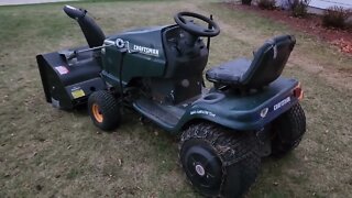 1999 Craftsman with Snowblower