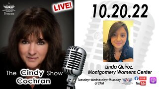 10.20.22 - Linda Quiroz, Montgomery County Womens Center - The Cindy Cochran Show