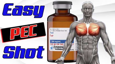 Easy TRT Chest Injection | Live Demo | Testosterone Replacement Therapy Pectoralis Injection Guide