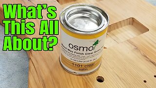 Trying out Osmo Oil | First Impressions of an Oil and Wax Finish