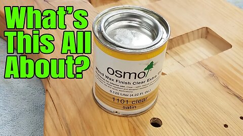 Trying out Osmo Oil | First Impressions of an Oil and Wax Finish