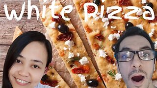 Today Dimple she Prepare for her first time White Pizza in Philippines