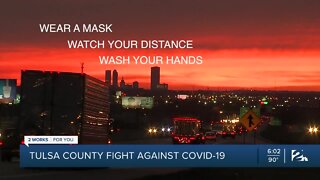 Tulsa County sees recent decline in COVID-19 cases
