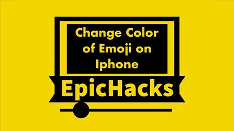 How to change color of emoji on Iphone #shorts