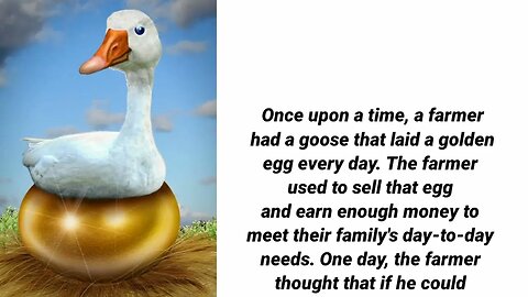 The Golden Goose | Moral Story | Short Story with Lesson | Fairy Tales | English