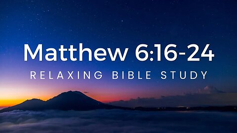 MHB 196 - Matthew 6:16-24