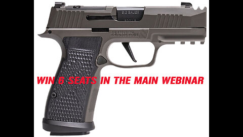 Sig Sauer P365 AXG Legion 9mm MINI #2 FOR 6 SEATS IN THE MAIN WEBINAR