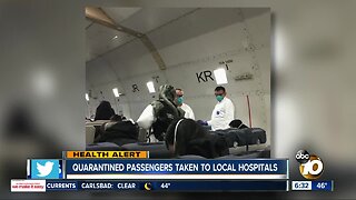 Some passengers from Wuhan flight taken to San Diego hospitals