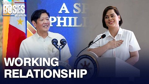 PBBM, tiniyak na 'di maaapektuhan ang kanyang working relationship kay VP Sara