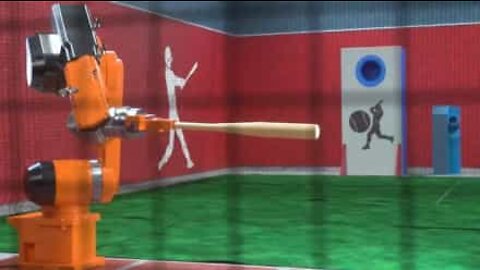 Robotic arm strikes better than most baseball players