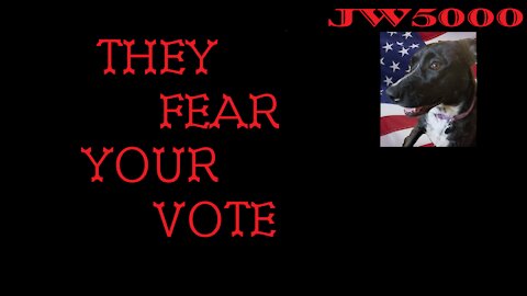 They Fear Your Vote