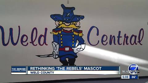 Weld County School examines 'Rebel' Confederate mascot
