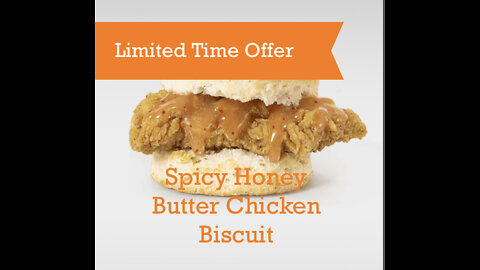 Whataburger Spicy Honey Butter Chicken Biscuit