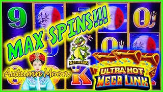HIGH LIMIT SPINNING FOR IT ALL! Dragon Link Autumn Moon VS Ultra Hot Mega Link Rome Slots