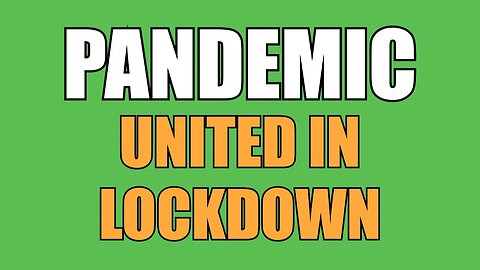 Pandemic: United in Lockdown (2021) (Mental Health Matters) 💚