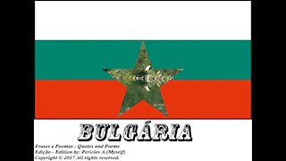 Bandeiras e fotos dos países do mundo: Bulgária [Frases e Poemas]