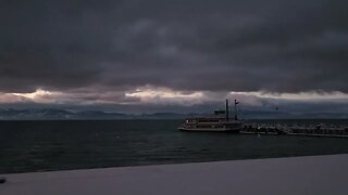 Lake Tahoe in winter