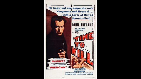 Movie From the Past - No Time to Kill - AKA: Med mord i bagaget - 1959