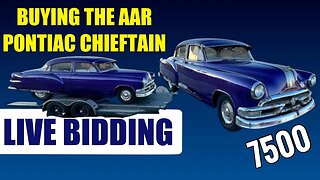 Bidding On The @AutoAuctionRebuilds Pontiac Chieftain Massive Pre Bids at IAA