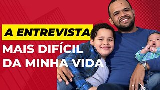 MEU FILHO ME ENTREVISTOU E QUIS SABER TUDO SOBRE A VIDA OFFSHORE