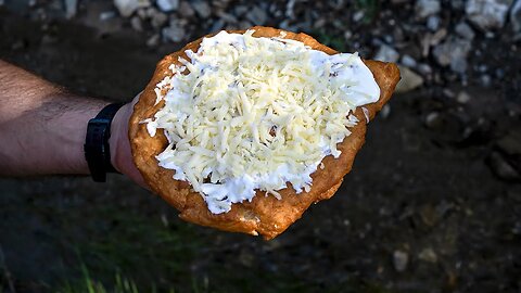 Langos | Hungarian Street Food