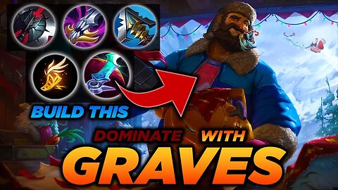 Season 13 Graves Guide! Learn How To Carry Hard & Tilting Games!