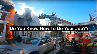 House Fire Critique - Text Book, Fire Fighting 101 This is how you do it!