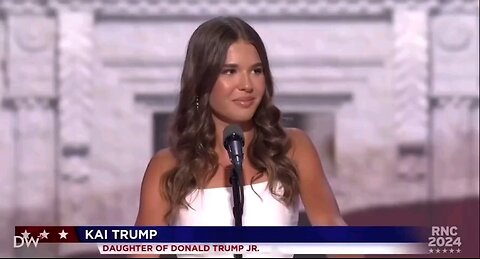 President #Trump granddaughter made her speaking debut at the RNC tonight (July 17, 2024)