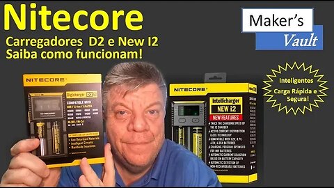 Nitecore Carregadores Inteligentes D2 e New I2: Saiba como funcionam!