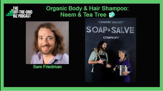 Organic Body & Hair Shampoo: Neem & Tea Tree 🧼