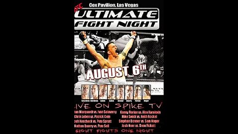 UFC Ultimate Fight Night:- Prelims