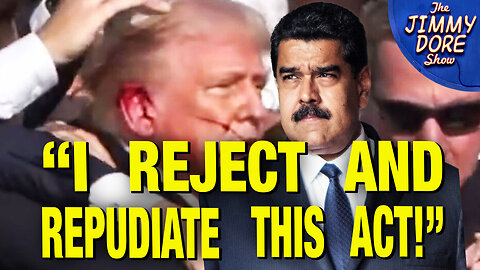 Venezuela’s Maduro WISHES TRUMP WELL After Assasslnation Attempt!