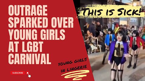 Outrage Sparked Over Young Girls at LGBT Carnival