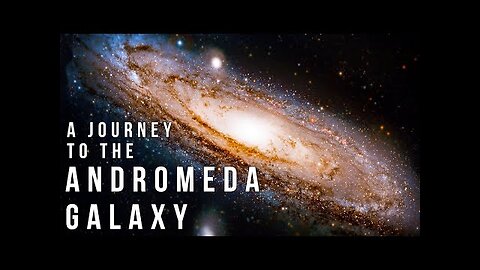 Journey to the Andromeda Galaxy Faster Than the Speed of Light! (4K)