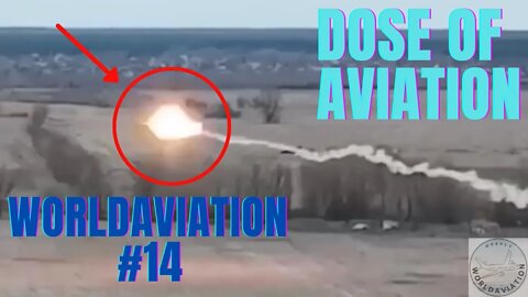 Ukraine War - Russian Helicopter Shot Down by a MANPAD Missile