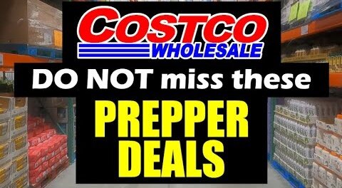 GREAT prepper deals at Costco – Get Shopping!