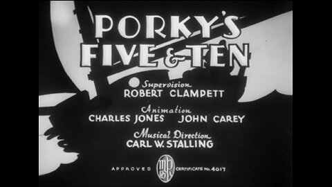 1938, 4-16, Looney Tunes, Porky’s five and ten