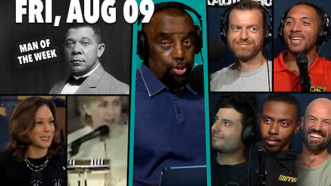 Booker T Washington had no anger! | JLP Fri 8-9-24