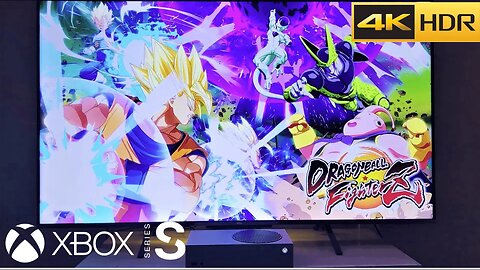 Dragon Ball FighterZ - Teste no (Xbox Series S) Gameplay [4K Qled HDR] 60FPS