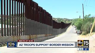 One month in, ABC15 looks at the National Guard's mission on the Mexico border